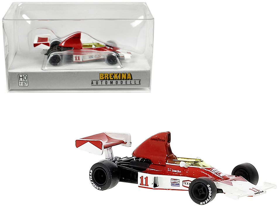 McLaren M23 #11 James Hunt "Formula One F1 World Championship" (1976) 1/87 (HO) Scale Model Car by Brekina