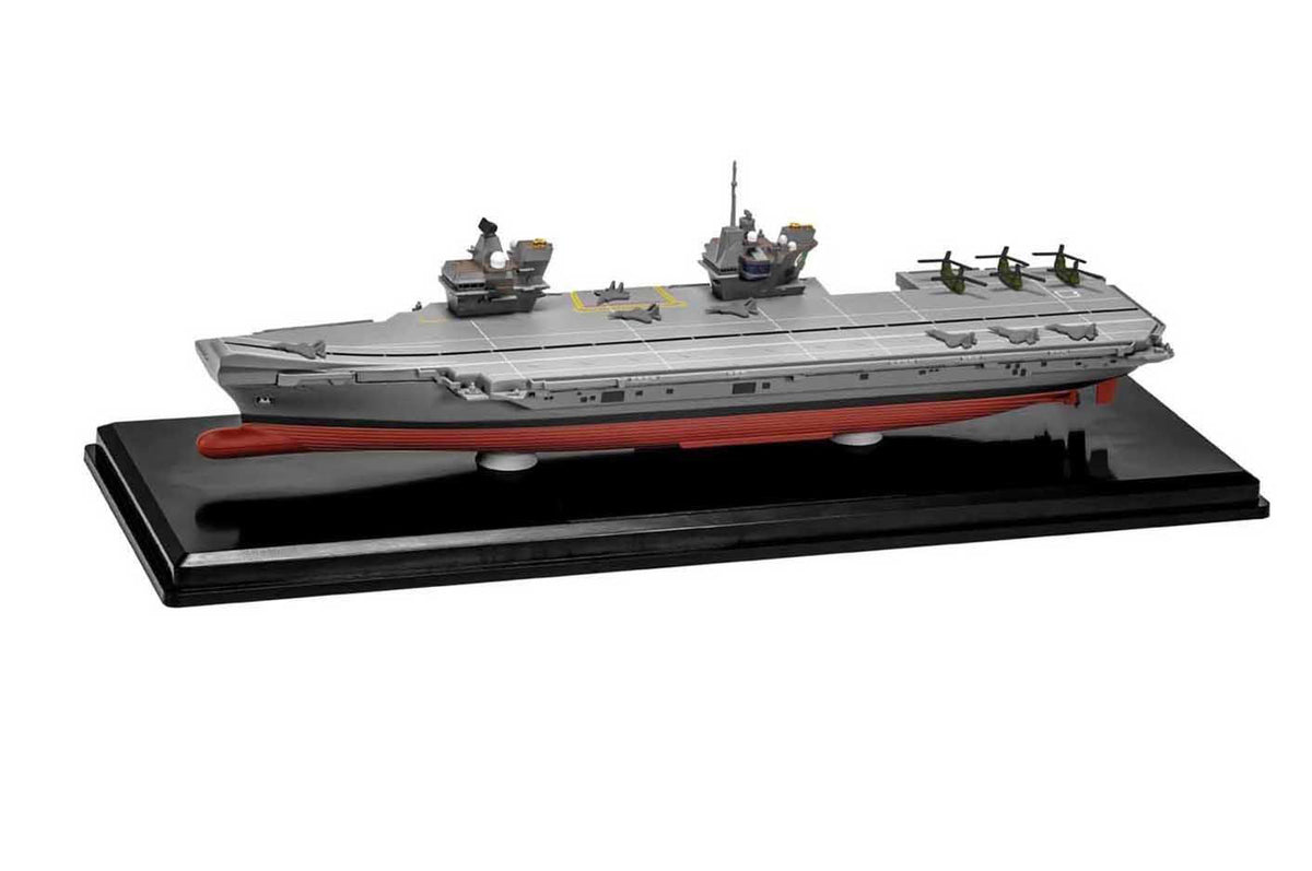 HMS Queen Elizabeth (R08) Aircraft Carrier "Queen Elizabeth-Class" British Royal Navy "Naval Power" Series 1/1250 Diecast Model by Corgi