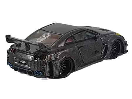 Nissan 35GT-RR "LB-Silhouette Works GT" RHD (Right Hand Drive) Full Carbon with Extra Wheels 1/64 Diecast Model Car by CM Models