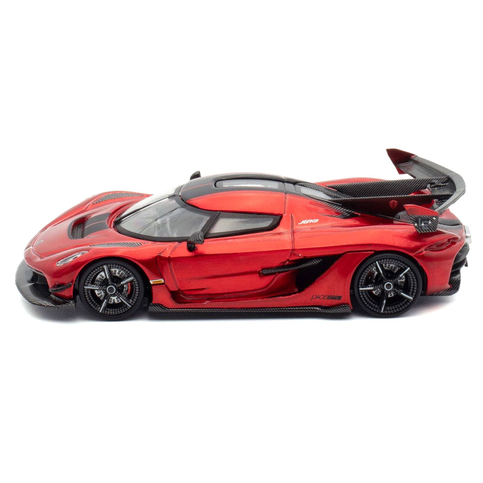 Red Koenigsegg Jesko toy car