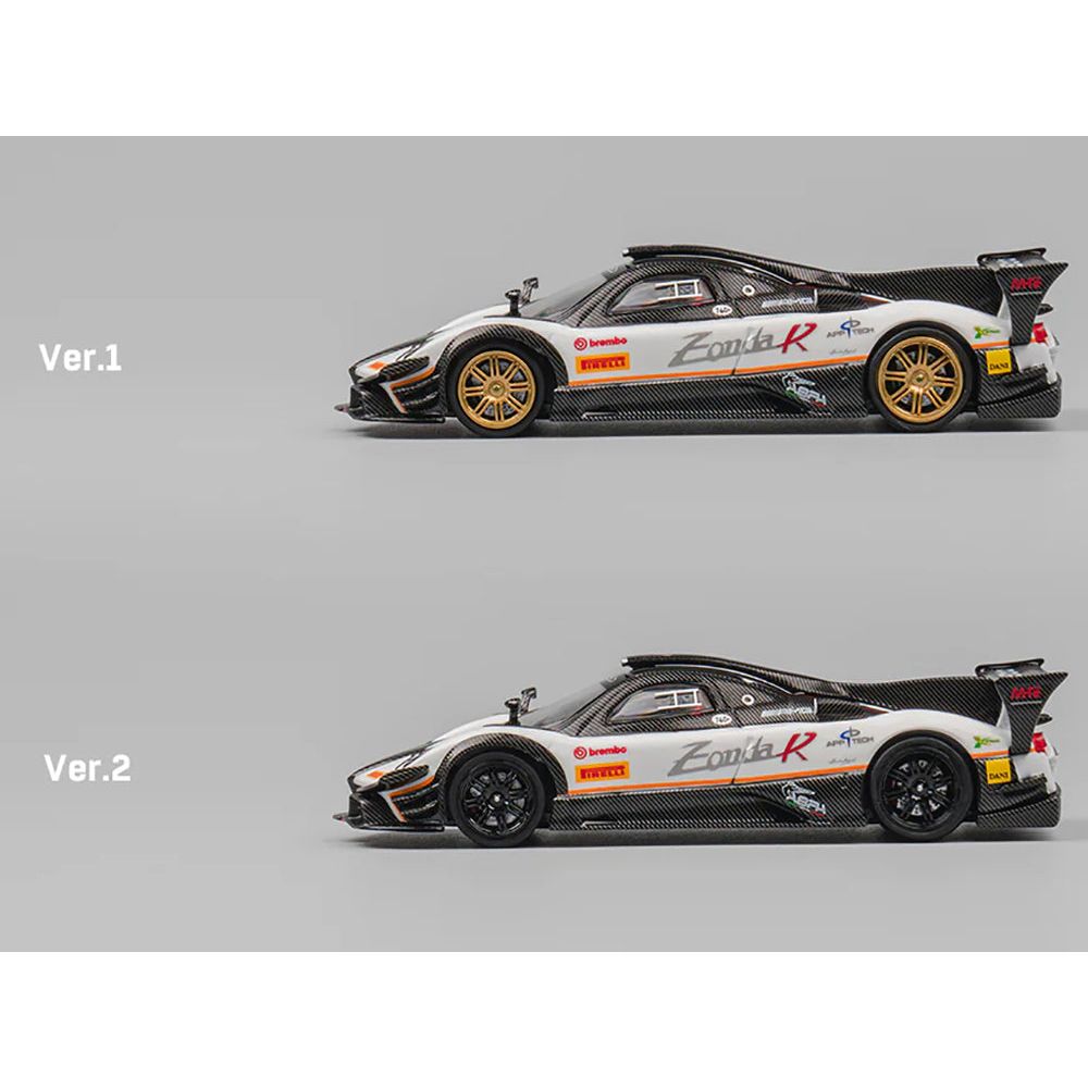 CM64 Revolucion Pagani Zonda R model car, versions 1 & 2