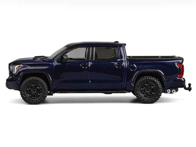 CM64 Tundra pickup truck model, dark blue, side view