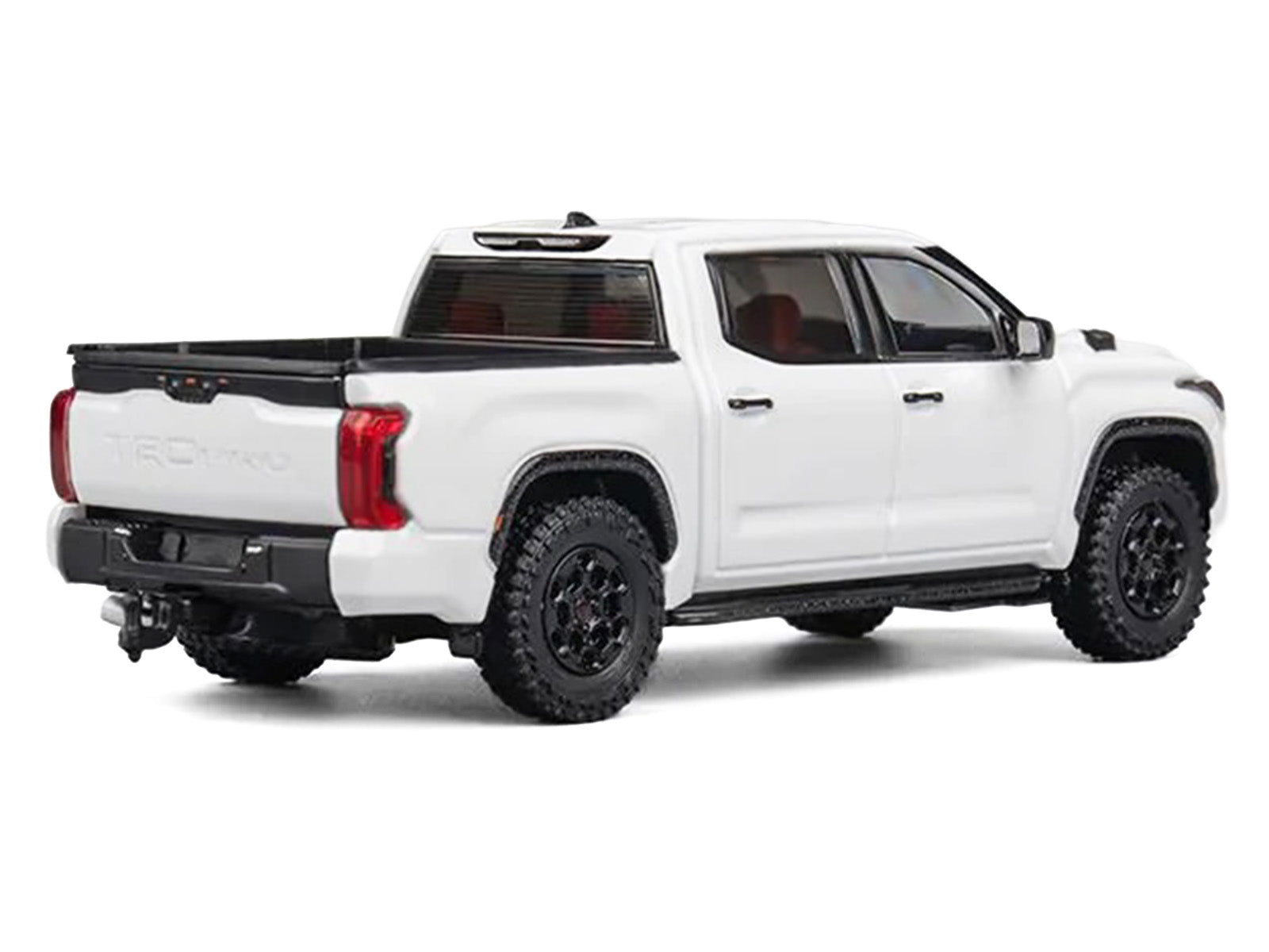 White Toyota Tundra truck model