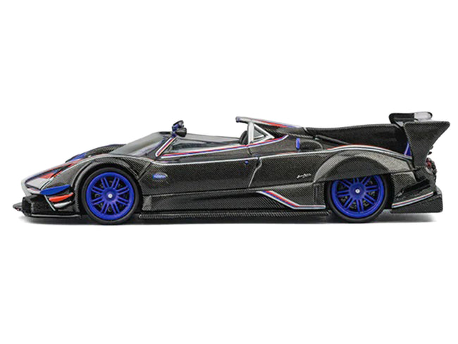 CM64 Zonda RB01 model car with blue wheels