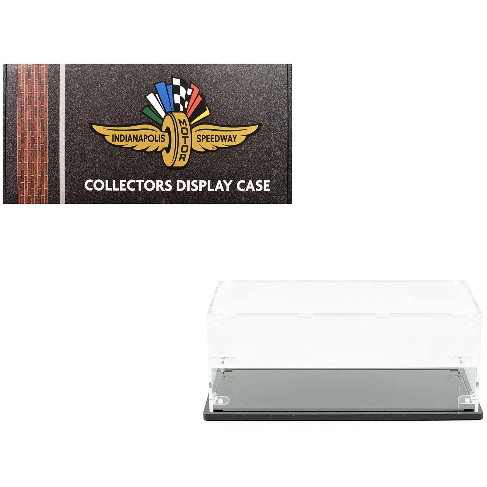 Collectible Display Show Case "Yard of Bricks - Indianapolis Motor Speedway" for 1/18 Scale Model Cars by IXO Models