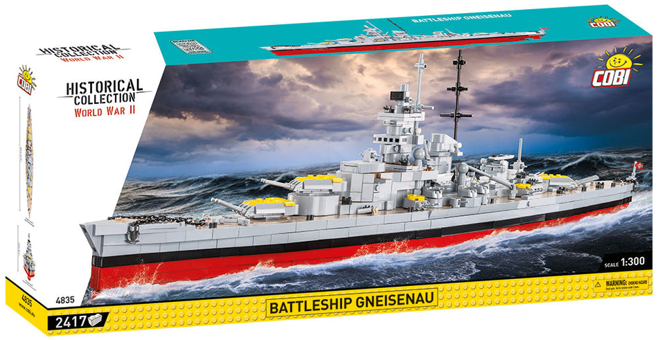 Cobi 2416pcs HC WWII  Battleship Gneisenau