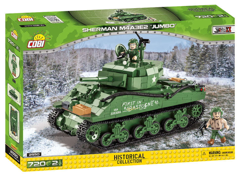 Cobi 720pcs HC WWII Sherman M4A3E2