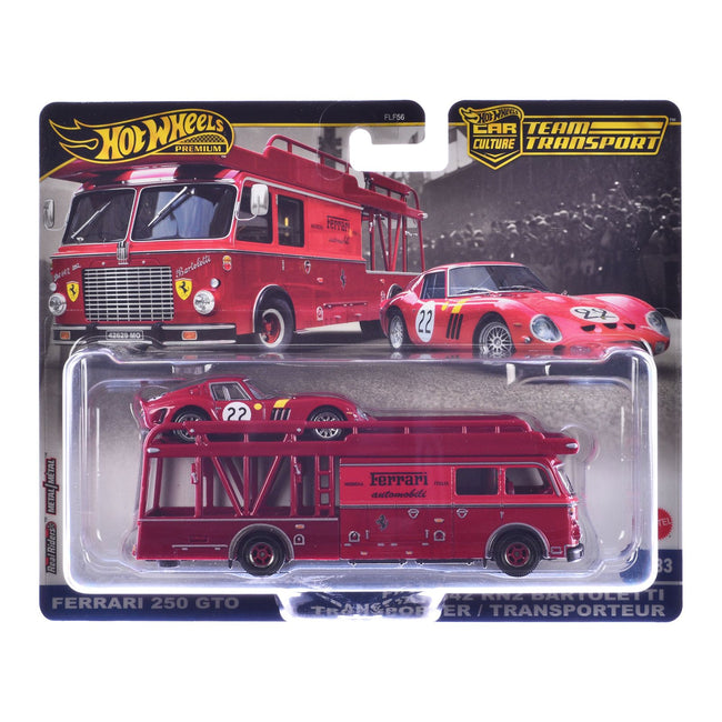 "Team Transport" 3 piece Set H 2025 "Car Culture" Series Diecast Model Cars by Hot Wheels