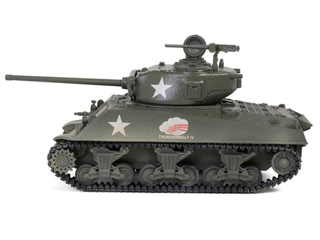U.S. Sherman M4A3(76) Medium Tank "THUNDERBOLT IV 37th Tank Battalion 4th Armored Division Bastogne" (1944) United States Army "Mini AFV" Series 1/64 Diecast Model by Forces of Valor