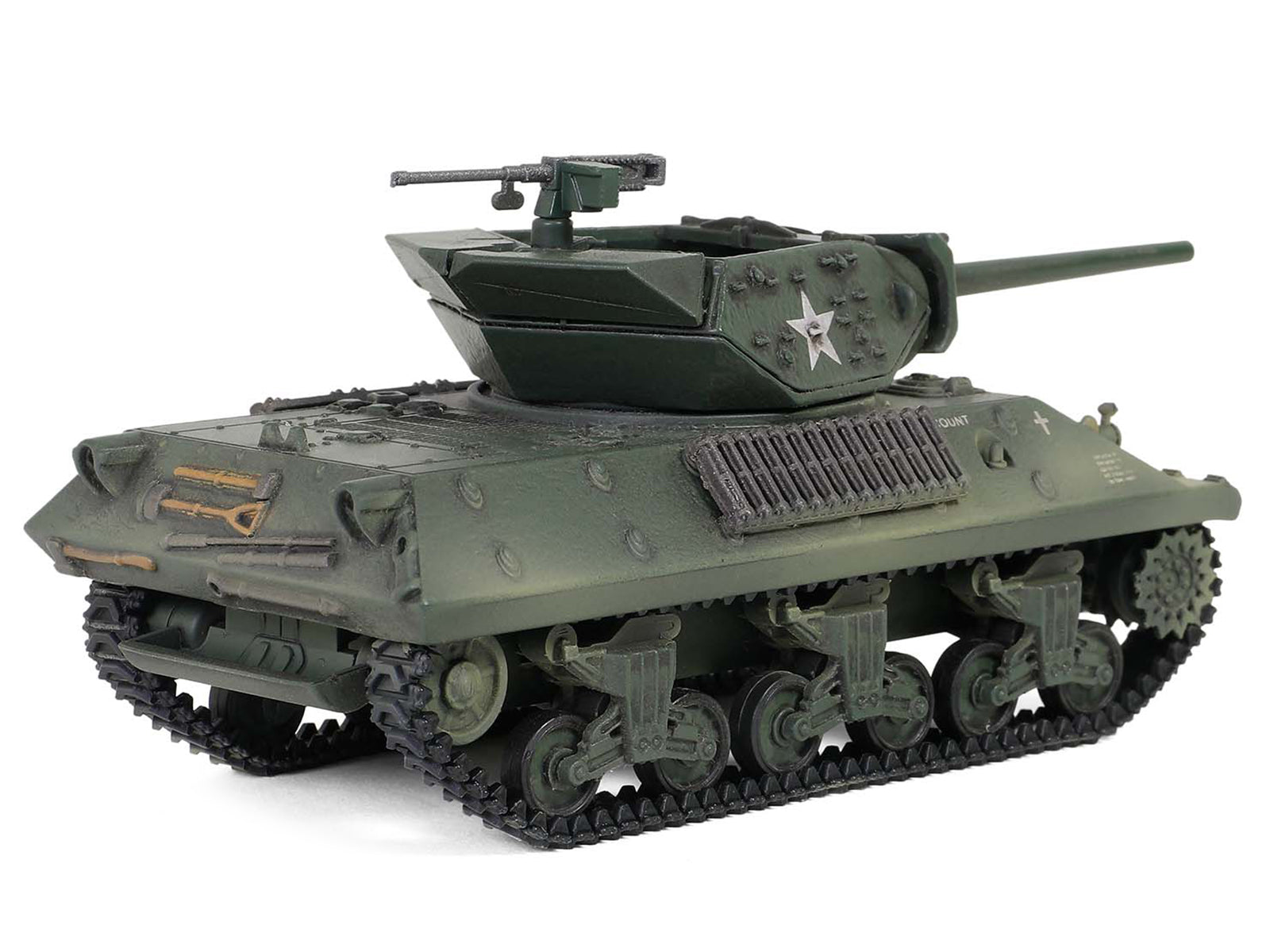 U.S. Army M10 GMC Tank "702nd Tank Destroyer Battalion Normandy France" (1944) United States Army "Mini AFV" Series 1/64 Diecast Model by Forces of Valor