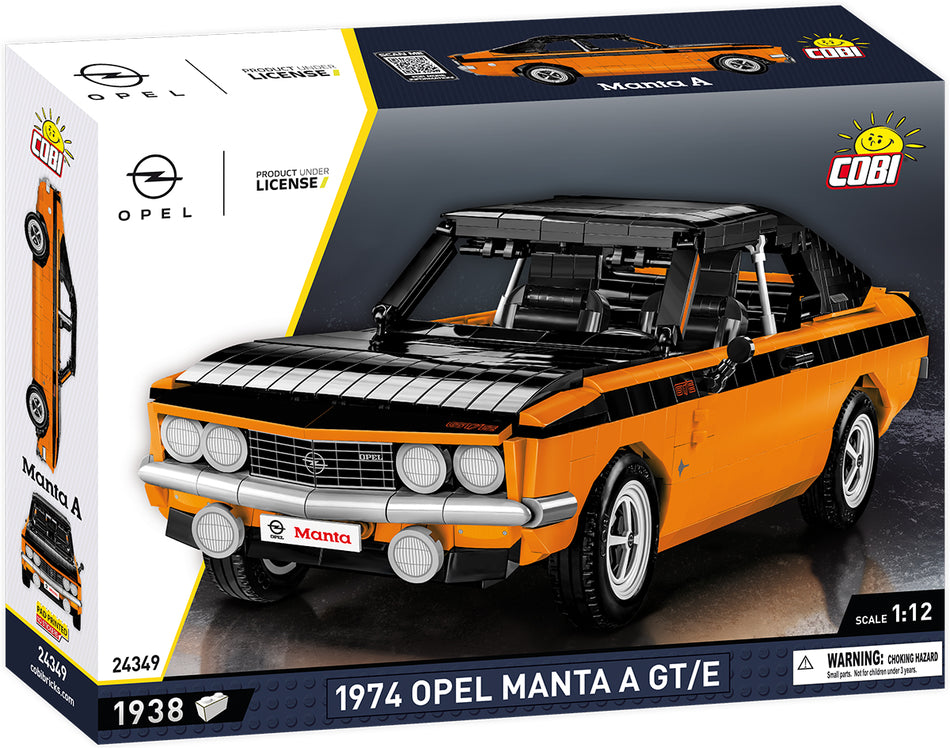 Cobi 1938pcs Cars 1974 Opel Manta A GT/E