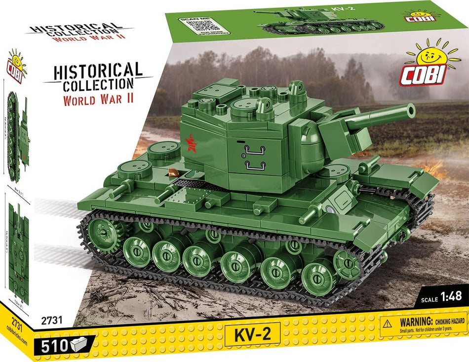 Cobi 510 PCS HC WWII /2731/ KV-2