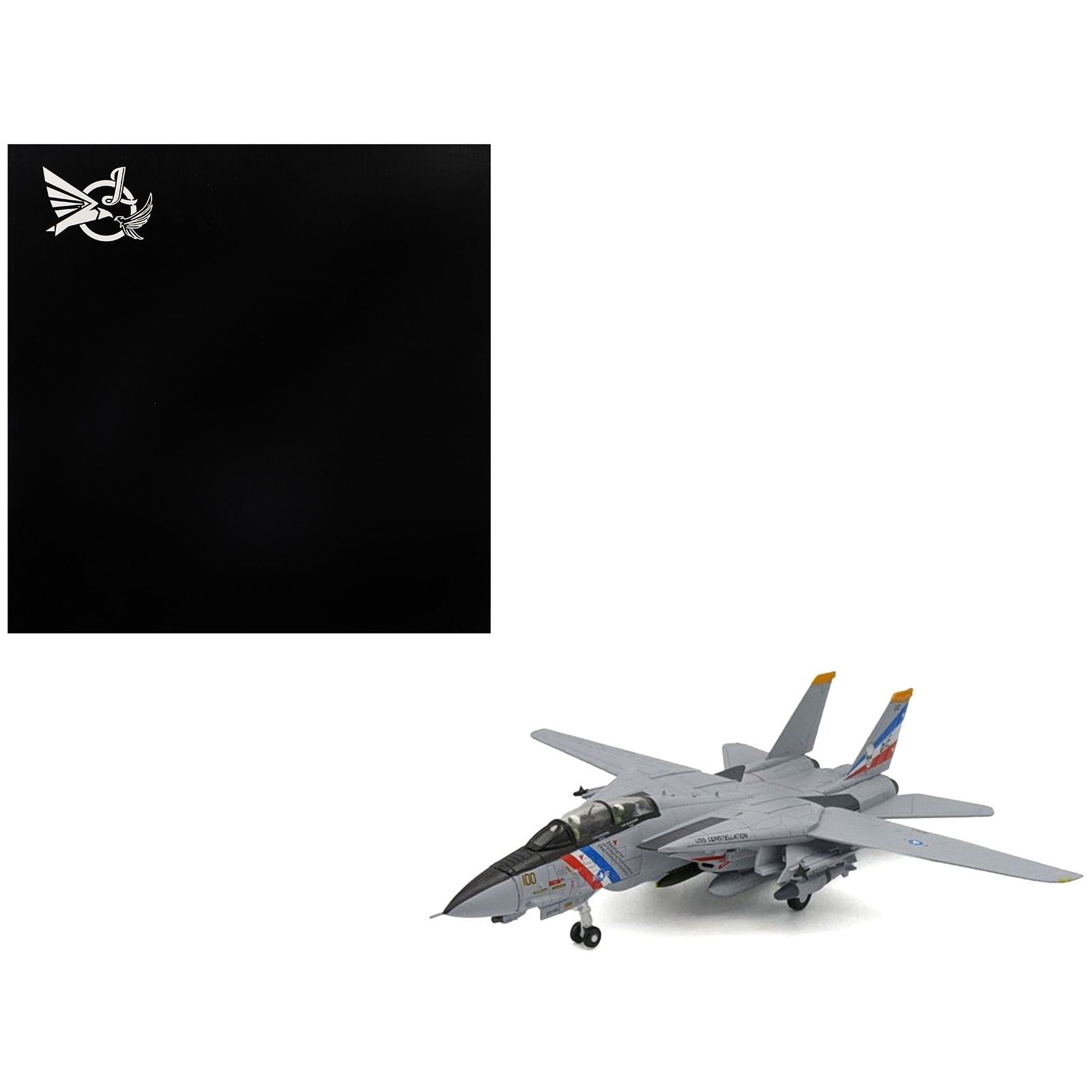 Grumman F-14D Tomcat Aircraft "VF-2 Bounty Hunters USS Constellation" (1990s) United States Navy 1/100 Diecast Model Airplane