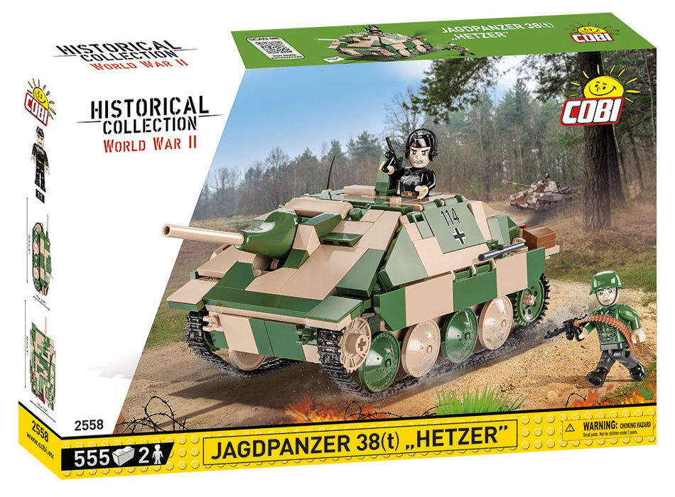 Cobi 555pcs HC WWII Jagdpanzer 38(T) "Hetzer"