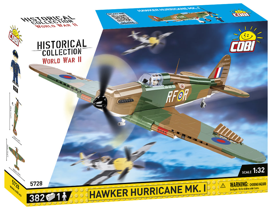 Cobi 382pcs HC WWII Hawker Hurricane MK.I