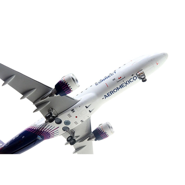 Embraer ERJ-190 Commercial Aircraft "Aeromexico Connect" (XA-IAC) White with Blue Tail "Gemini 200" Series 1/200 Diecast Model Airplane by GeminiJets