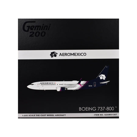 Aeromexico Boeing 737-800 model aircraft G2AMX1387 box