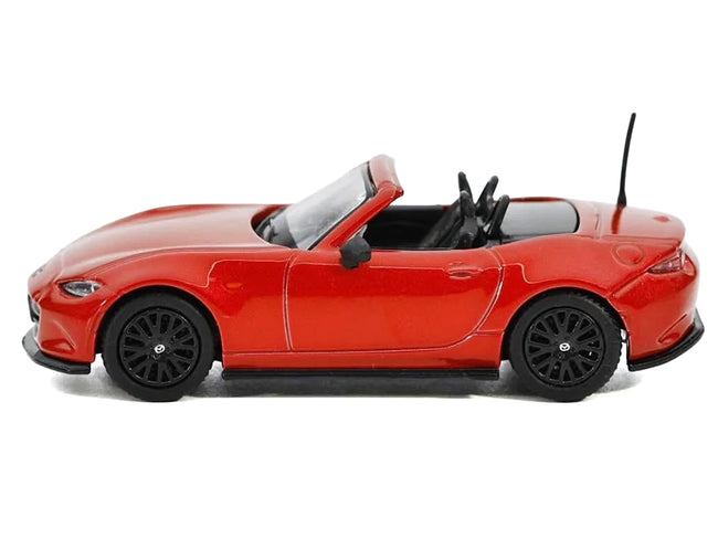 2024 Mazda MX-5 Roadster Orange Metallic 1/64 Diecast Model Car by GCD x Enchery