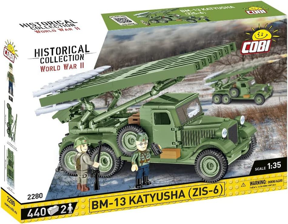 Cobi 440pcs HC WWII BM-13 Katy USHA (ZIS-6)