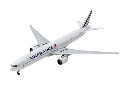 Boeing 777-300ER Commercial Aircraft "Air France" (F-GZNH) White with Striped Tail 1/400 Diecast Model Airplane by GeminiJets