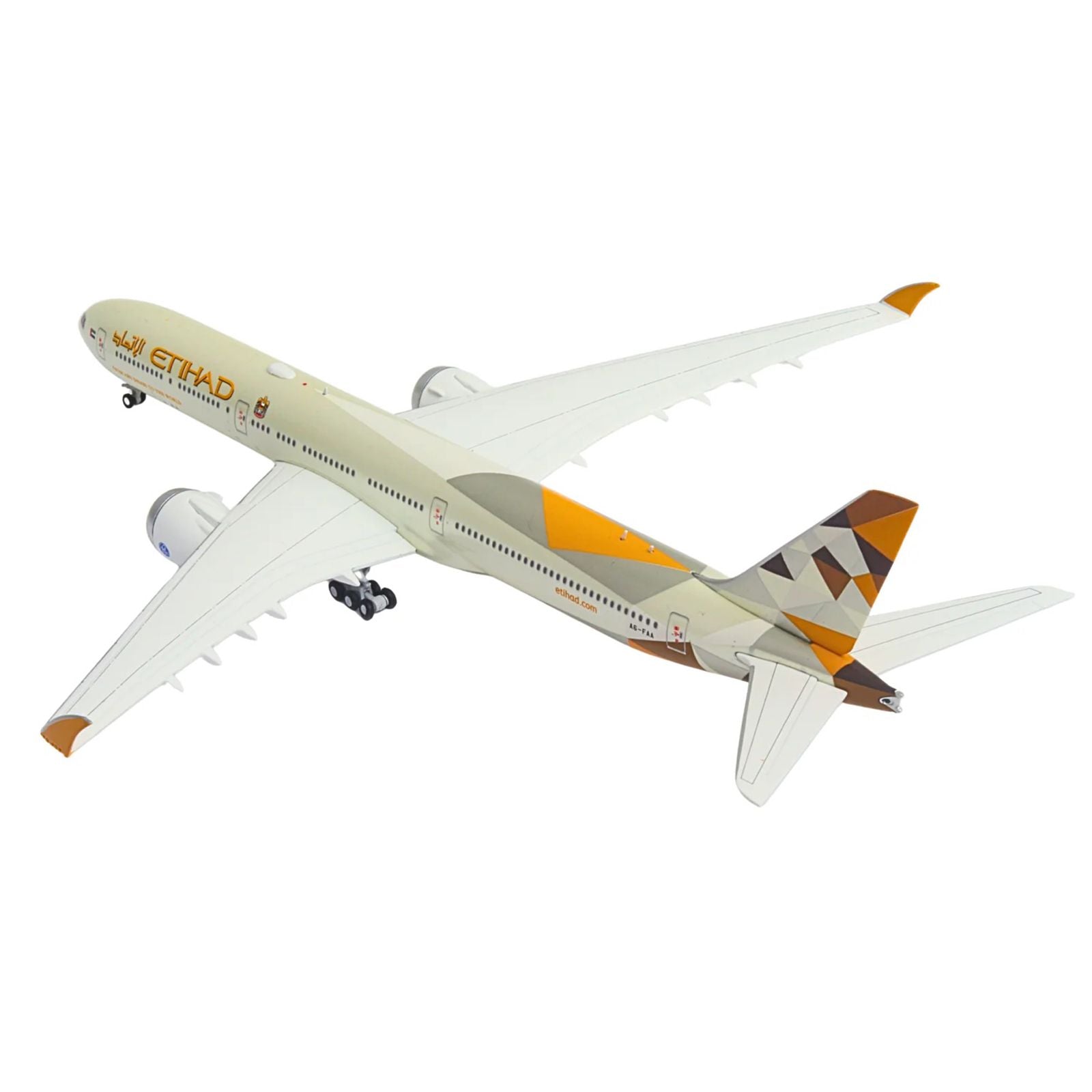 Etihad Airways model airplane GJ2277-4