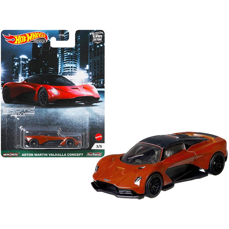 Aston Martin Valhalla Concept "Exotic Envy" Series Diecast Model Car by Hot Wheels