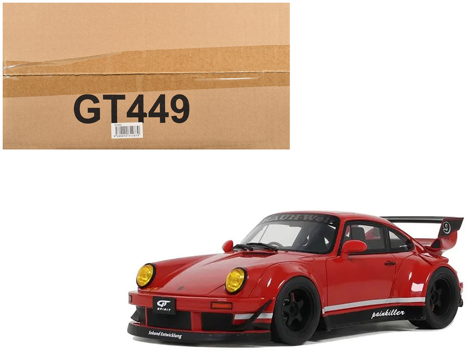 RWB Bodykit "Painkiller" Red 1/18 Model Car by GT Spirit