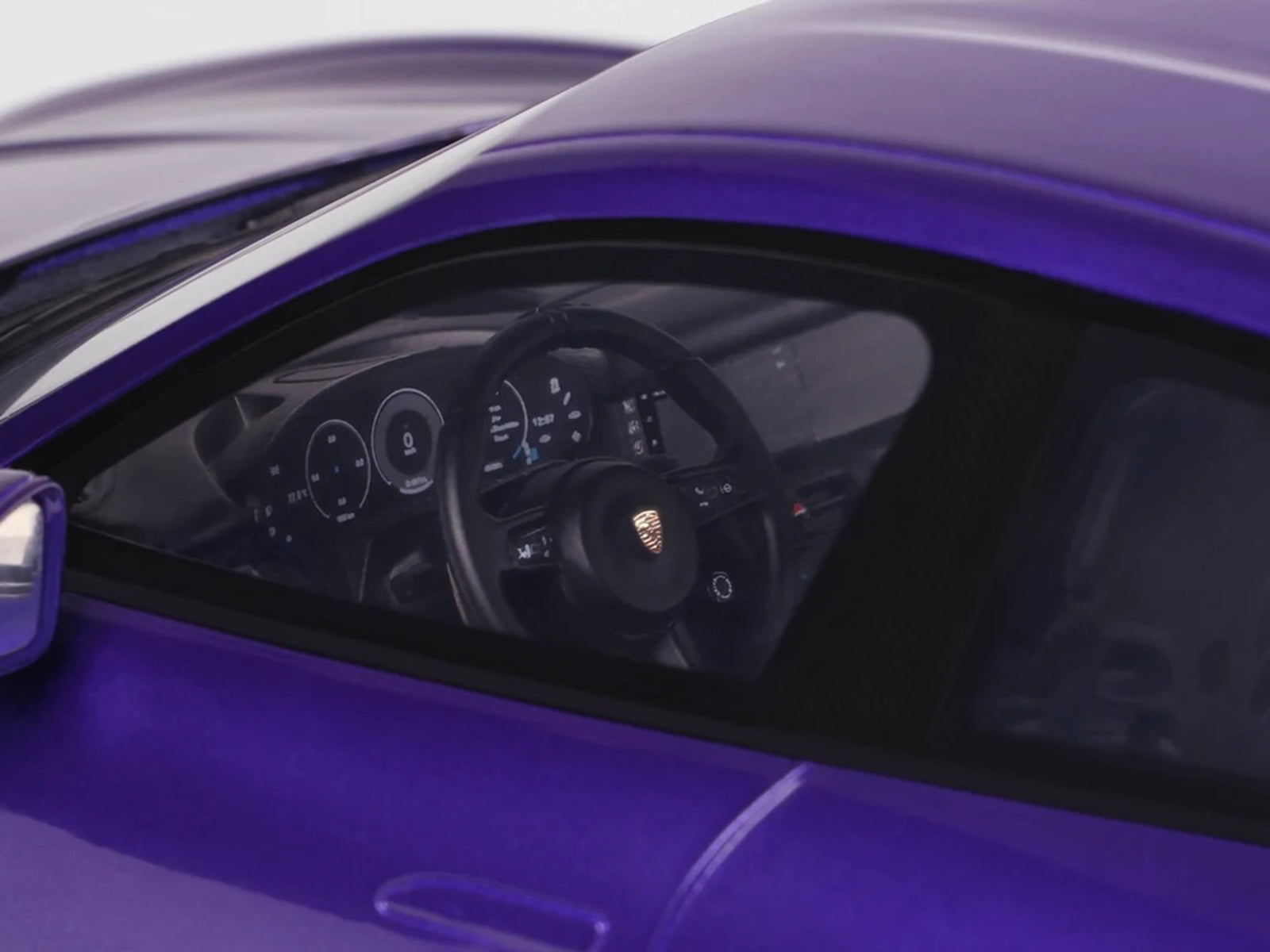 Purple Porsche GT520-2 Interior Dashboard