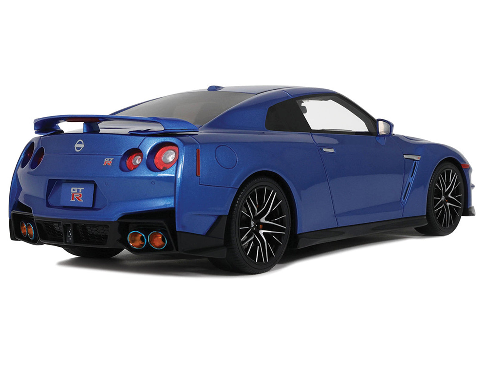 Blue Nissan GT-R GT521-5__69397 rear view