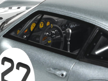 GT522-2 Porsche 911 interior detail with race number 22