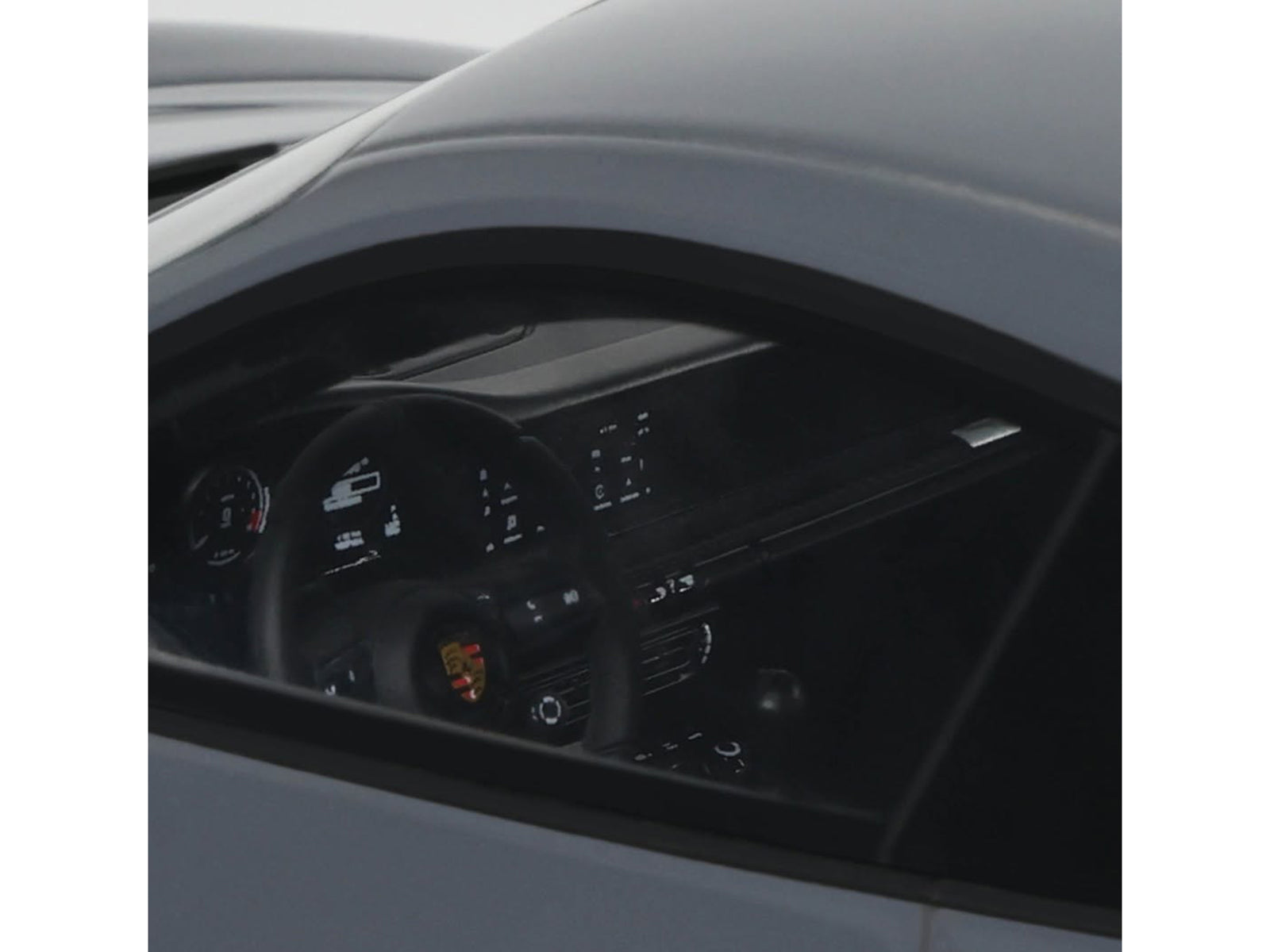 2025 Porsche 911 (992.2) GT3 Touring Gray with Gold Stripe 1/18 Model Car by GT Spirit
