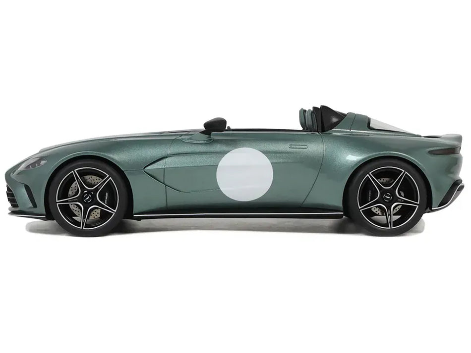 Aston Martin V12 Speedster Green Metallic 1/18 Model Car by GT Spirit