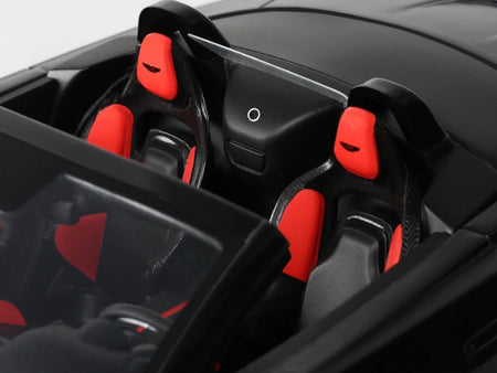 GT923-3__23995 Black car interior with red seats