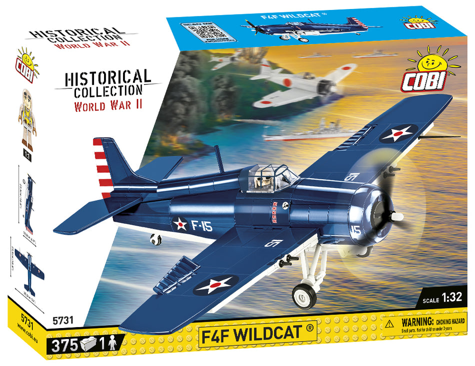 Cobi 375pcs HC WWII F4F Wildcat