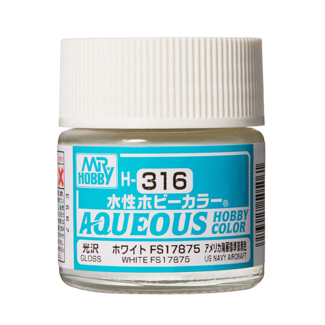Mr. Hobby H-316 Aqueous Hobby Color White FS17875