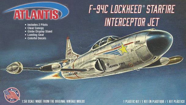 Atlantis 1:56 Lockheed F-94C Starfire Interceptor Jet