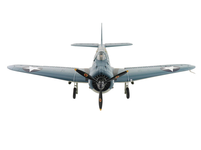 Douglas SBD-3 Dauntless Aircraft "06624 41-S-13 Operation Torch VS-41 USS Ranger" (1942) United States Navy "Premium Collection" 1/32 Diecast Model by Hobby Master