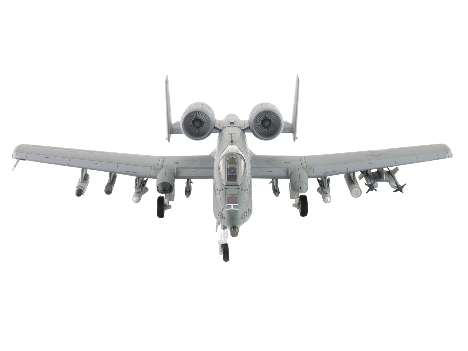 Fairchild Republic A-10C Thunderbolt II Attack Aircraft "80-0283 25th FS 51st FW Osan Air Base" (2015) United States Air Force "Air Power Series" 1/72 Diecast Model by Hobby Master