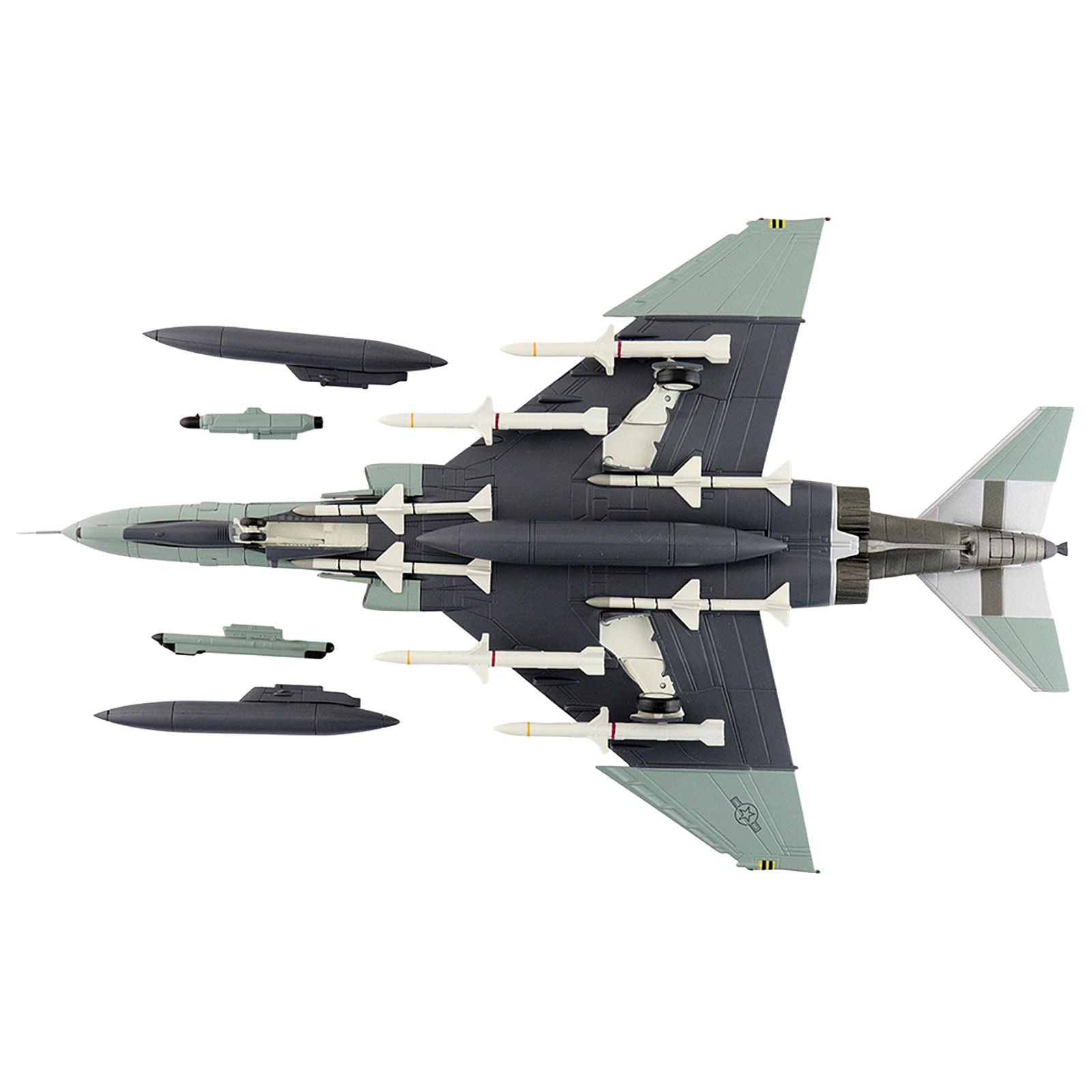 HA19075-5__38042 Phantom II Model Aircraft Top View
