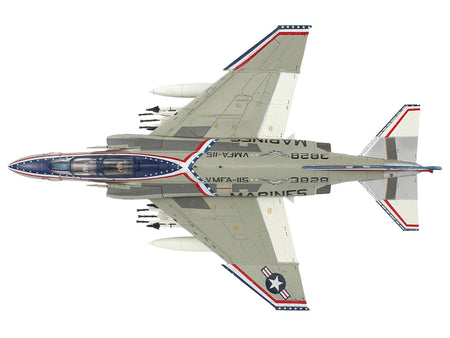 HA19078-3__81409 US Marine F-4 Phantom II jet from above