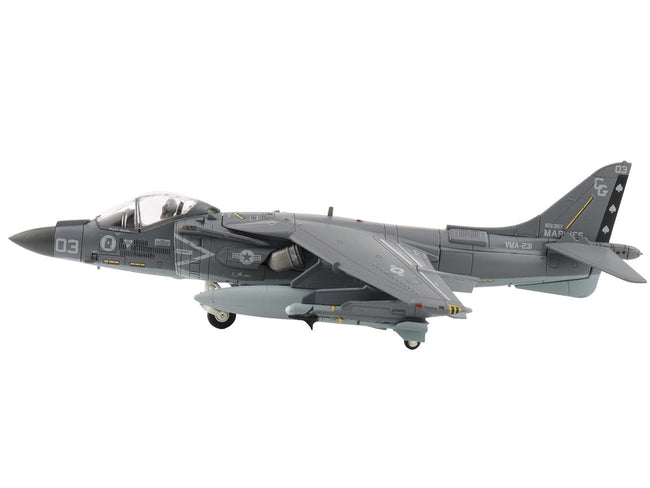 McDonnell Douglas AV-8B Plus Harrier II Aircraft "165357 VMA-231 Ace of Spades Operation Inherent Resolve USCENTCOM" (2017) United States Marine Corps "Air Power Series" 1/72 Diecast Model by Hobby Master