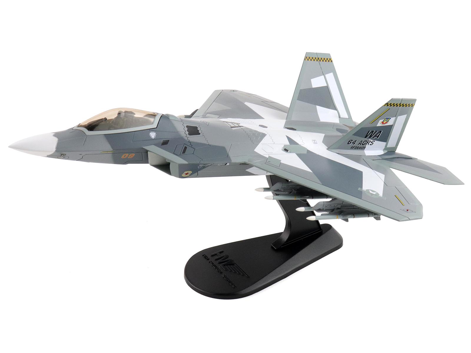 F-22 Raptor model HA2831-6__77622 in camouflage