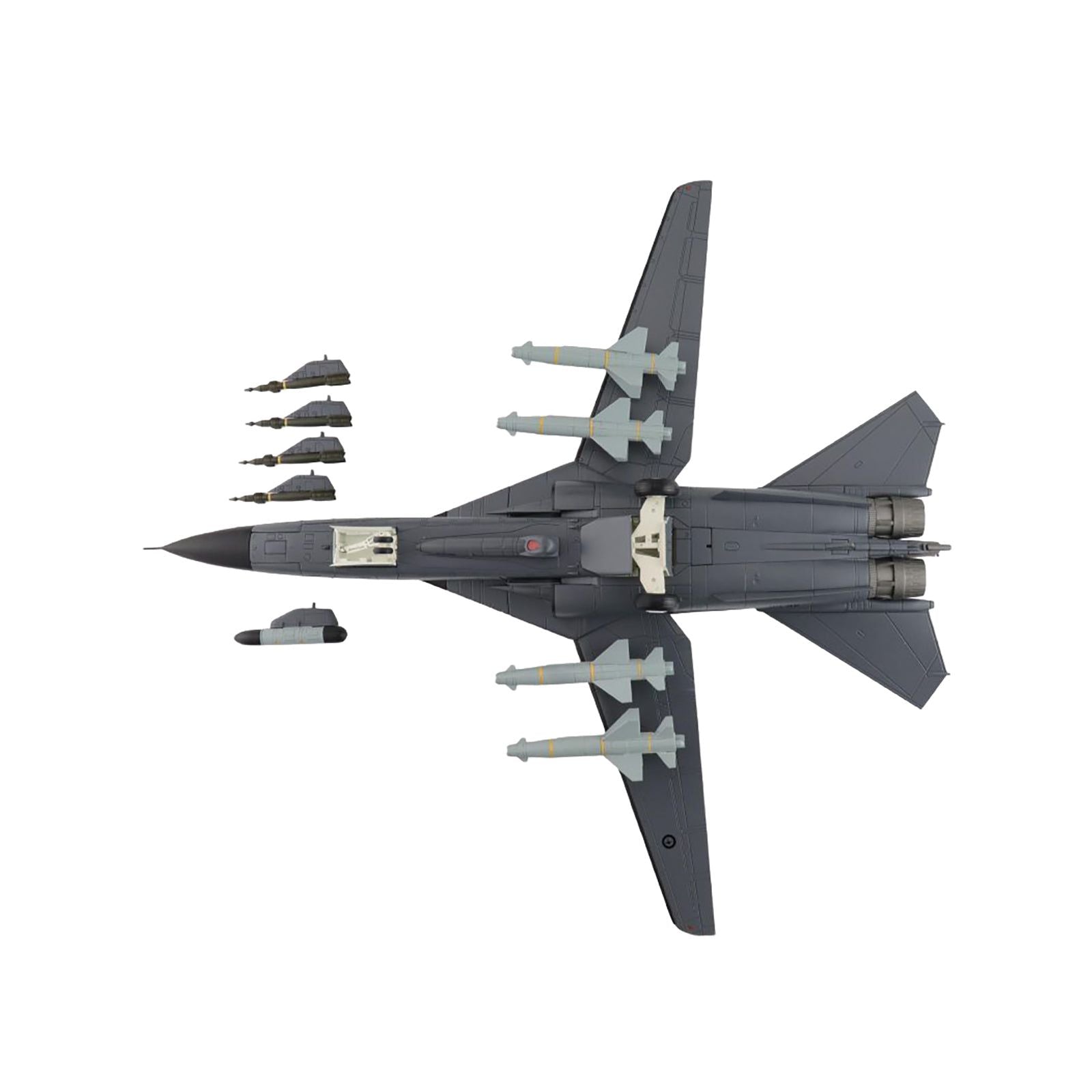 HA3033-5__41860 model jet with missiles