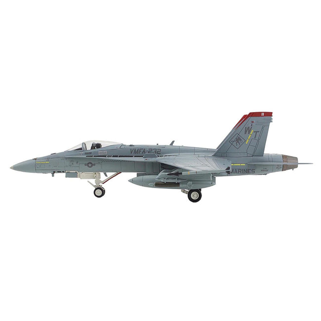 McDonnell Douglas F/A-18C Hornet Aircraft "VMFA-232 Red Devils" (2014) United States Marine Corps "Air Power Series" 1/72 Diecast Model by Hobby Master