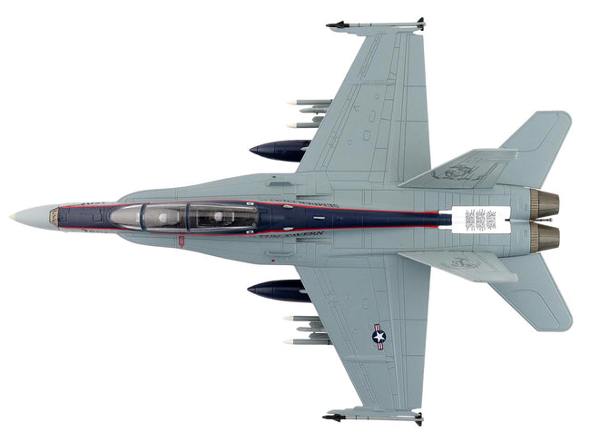 McDonnell Douglas F/A-18D Hornet Aircraft "164874 US Marines 250 Years VMFA-112 Cowboys" (2025) United States Marines "Air Power Series" 1/72 Diecast Model by Hobby Master