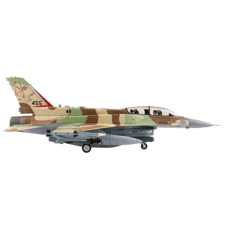 Lockheed F-16I Fighting Falcon Fighter Aircraft "455 Sufa 119 Squadron The Bat" Israeli Air Force "Air Power Series" 1/72 Diecast Model by Hobby Master