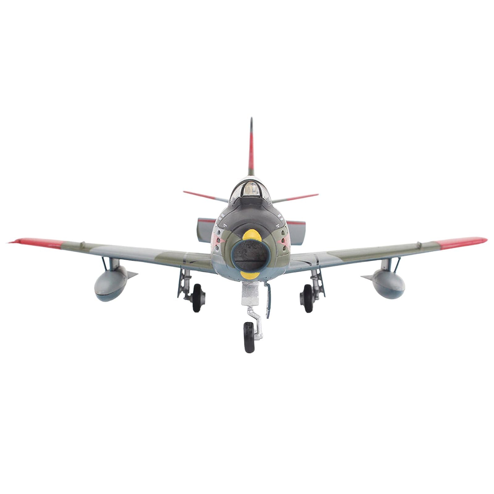 HA4325-3__72486 model jet plane, front view