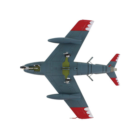 HA4325-5__35902 model airplane, overhead view