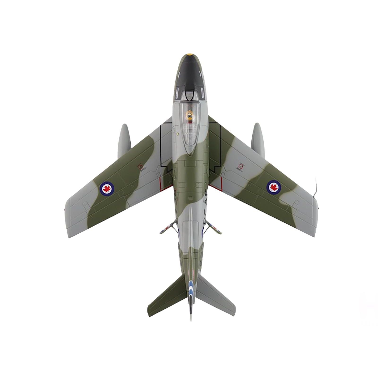 HA4326-4__52809 Canadian F-86 Sabre Jet, top view