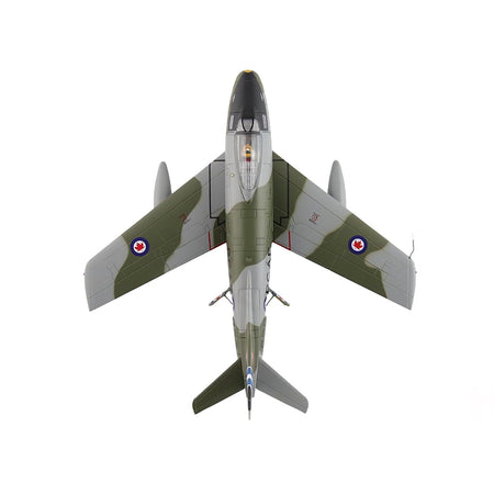 HA4326-4__52809 Canadian F-86 Sabre Jet, top view